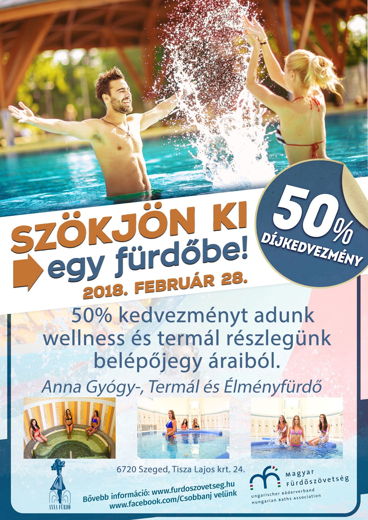 Anna Fürdő - Szökjön ki egy fürdőbe